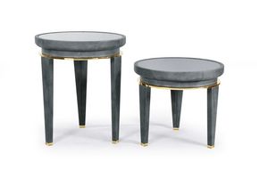 W05CT-50 W05ST-50, Round side tables in wood