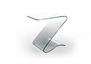 Zeta, Small table in curved glass