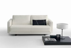 Arnò, Sofa transformable into a bed, completely removable upholstery
