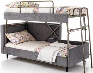 Art. 31215 Daybed-style bunk sofa bed, Convertible daybed sofa into a doulbe bunk bed