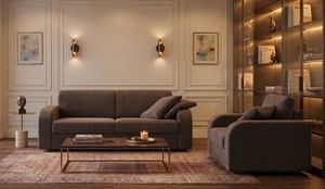 BRIO, Sofa bed with completely removable upholstery