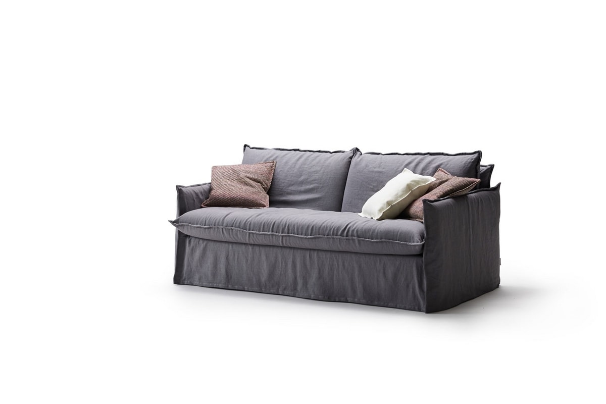 Clarke, Soft and informal sofa bed