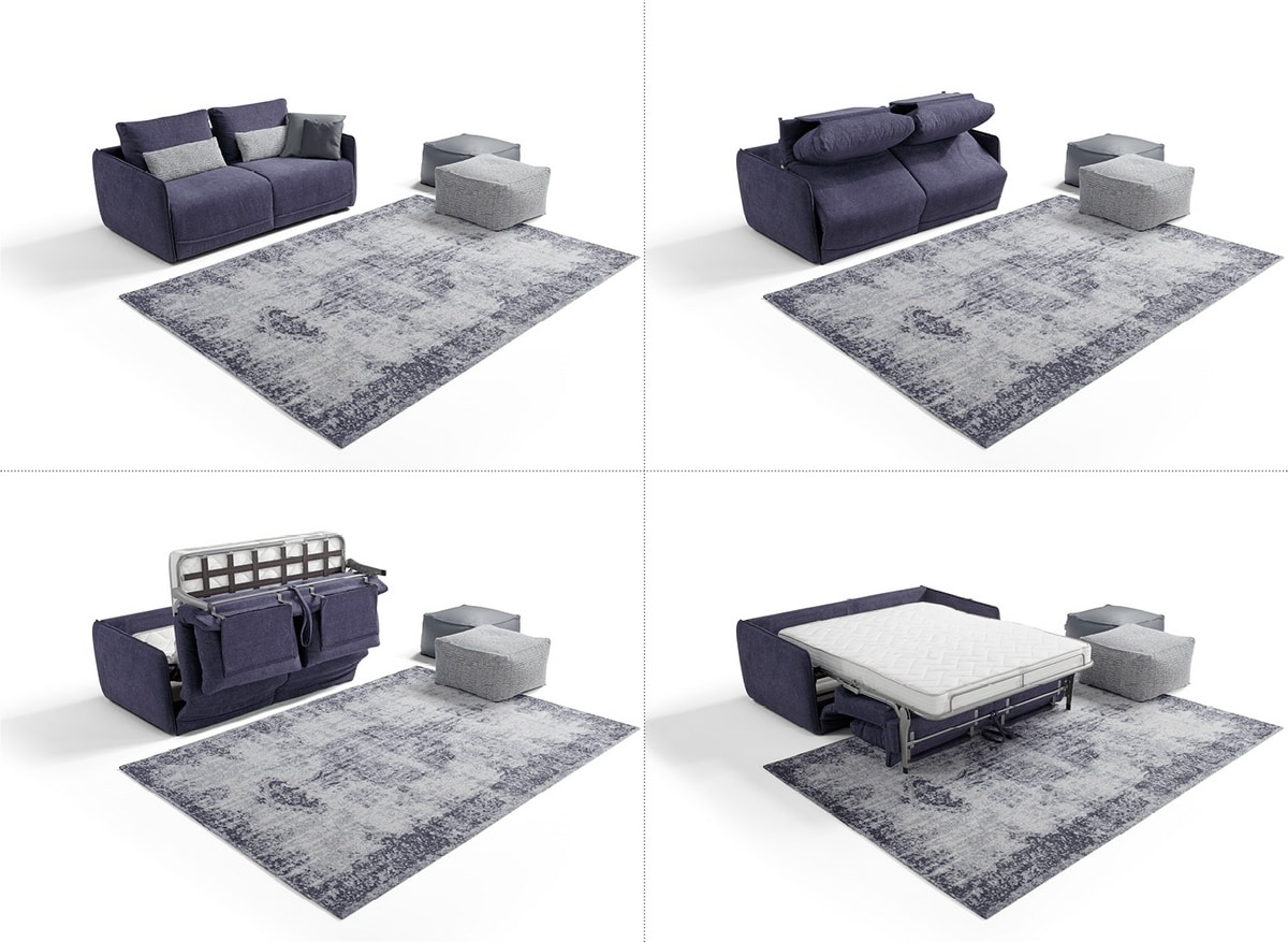 Duo, Compact design sofa bed