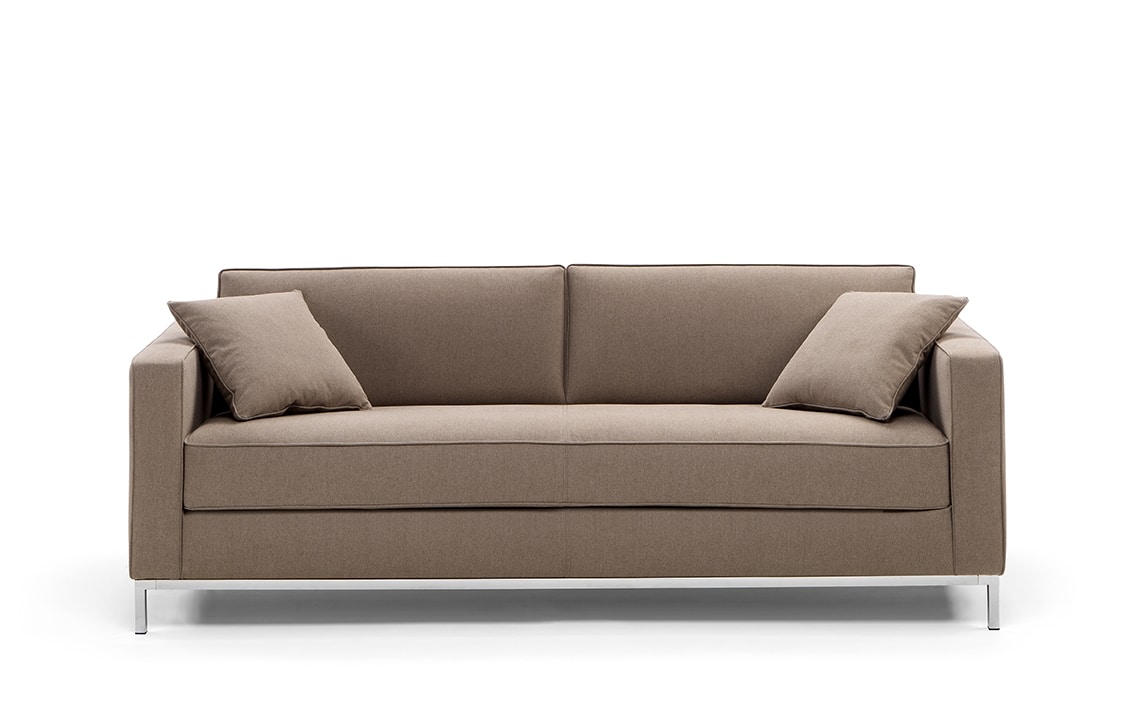 Enora, Sofa bed with modern contemporary lines