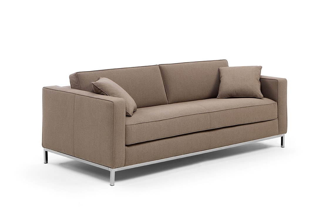 Enora, Sofa bed with modern contemporary lines