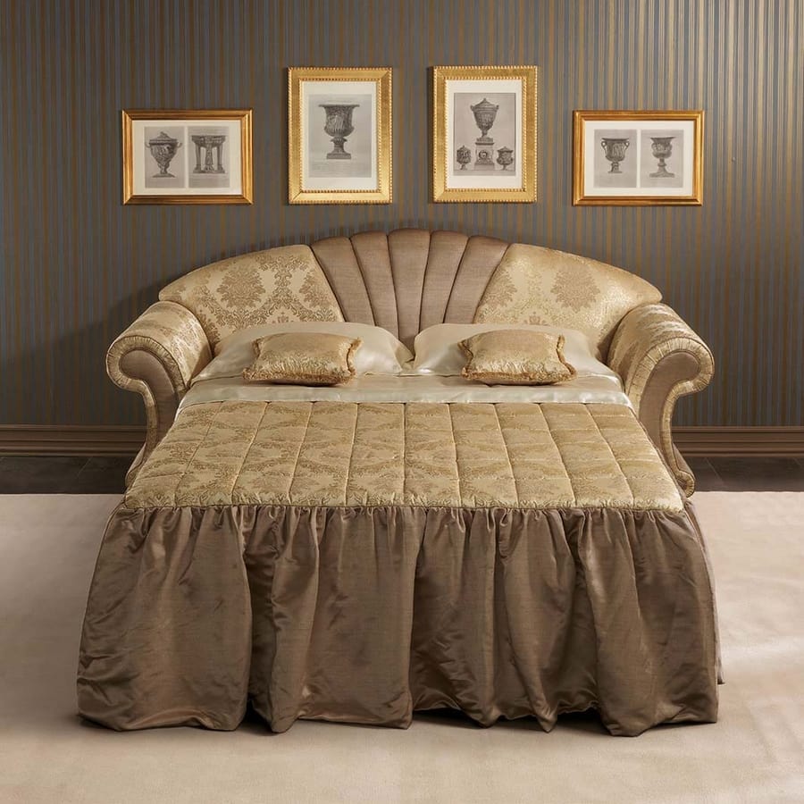 Fantasia sofa bed, Sofa bed in neoclassical style