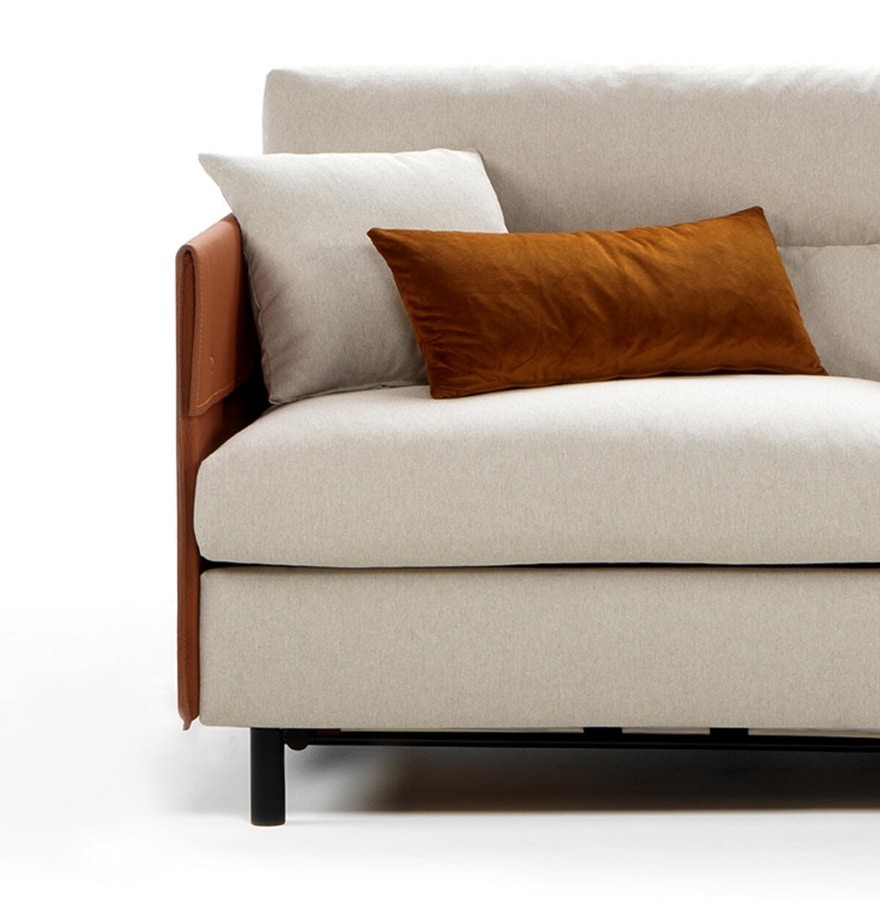 Florence Bicolor, Sofa bed with two-tone upholstery