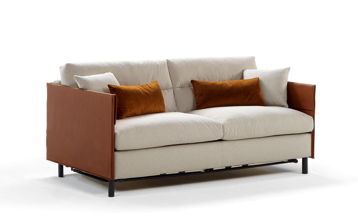 Florence Bicolor, Sofa bed with two-tone upholstery
