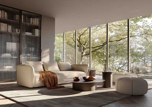 Kirk, Design sofa bed, with completely removable cover