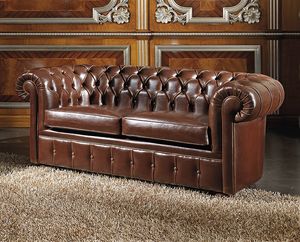 ART. 2757, 2-seater sofa in chester model leather