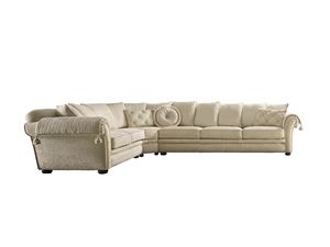 Eduard corner, Corner sofa with classic style