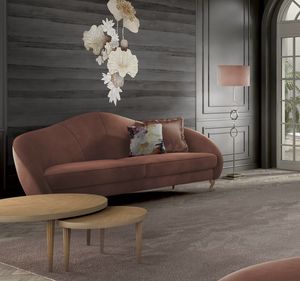 Giglio Art. C22505, 2-seater maxi sofa, with rounded shapes