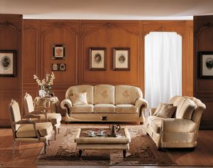 Ilaria sofa, Classic style sofa, comfortable and elegant