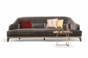 Jade sofa, Large sofa with decorative cushions