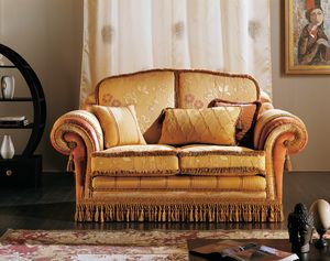 Melissa sofa, Customizable classic style sofa