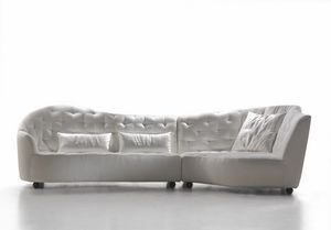 Nido, Modular sofa with capitonné padding