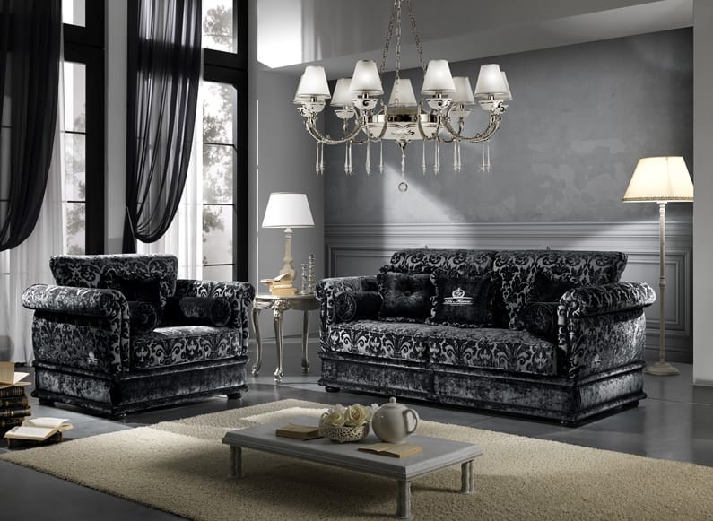 OXFORD, Sofa with elegant fabric
