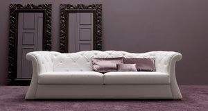 Pascal  Art. 686, Tufted sofa, with great comfort and strength