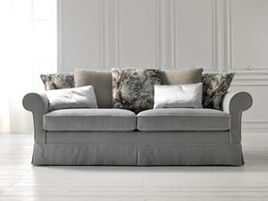 Princess, Classic sofa with rounded armrests