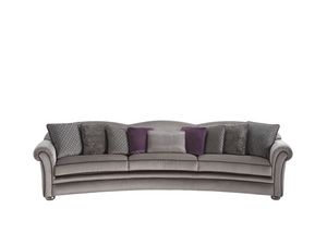 Roger, Large sofa with a classic style