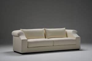 Ville Lumire, Fine sofa upholstered in fabric, for contemporary livingroom