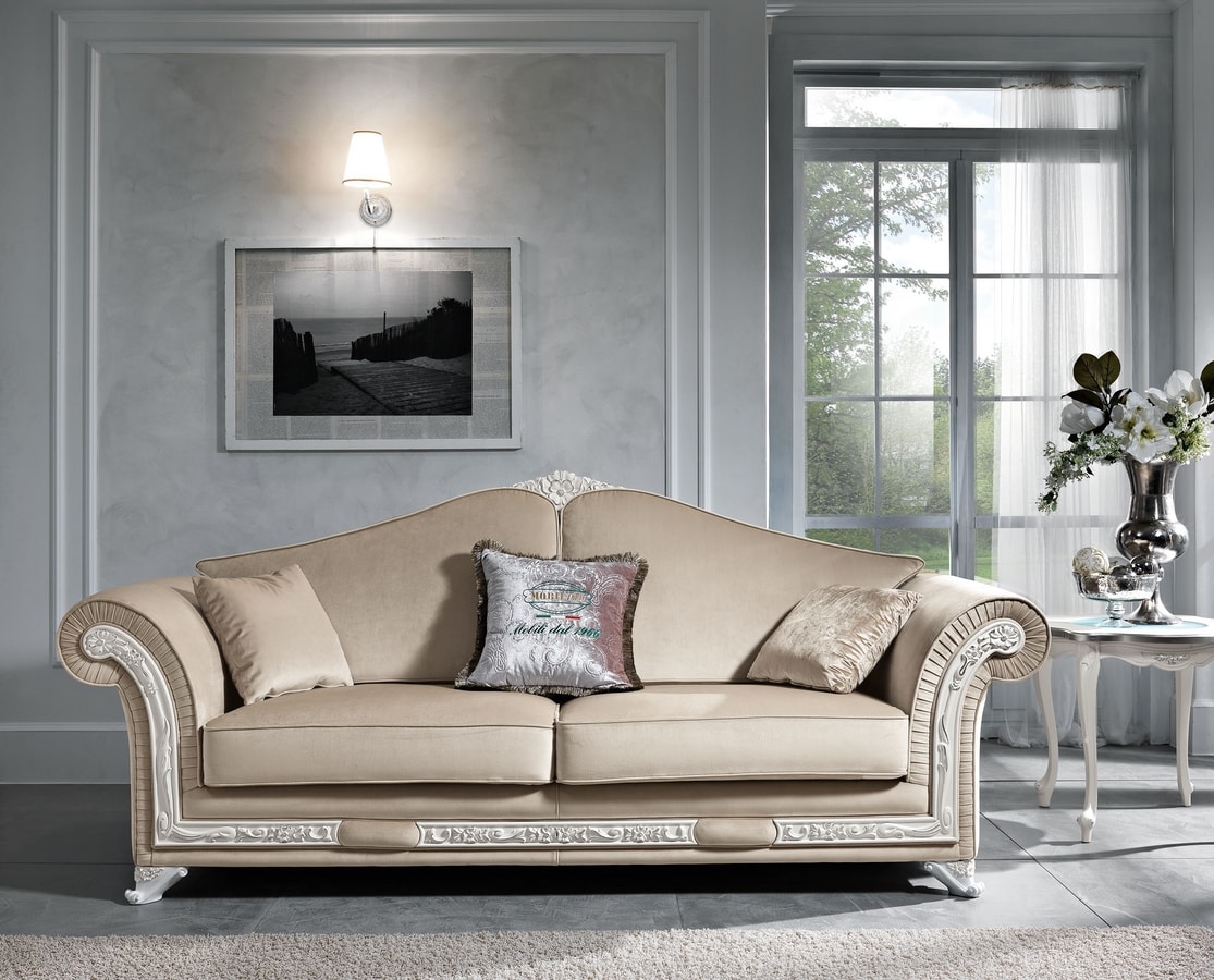 Viola sofa, Neoclassical style sofa