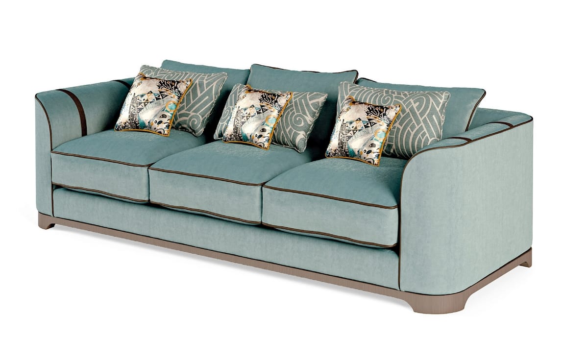 2016-46 Sofa, Modular sofa in nubuck leather