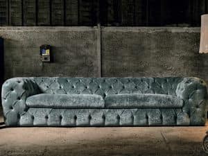 AUTOGRAFO, Quilted sofa, 3 seater