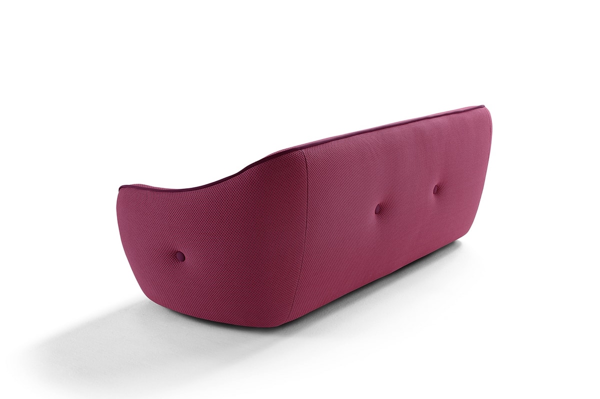 Bebop, Sofa with a colorful elastic upholstery