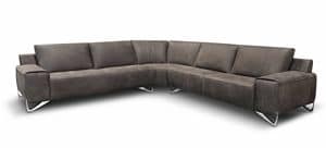 Boheme corner, Corner sofa, upholstered with ecological polyurethane
