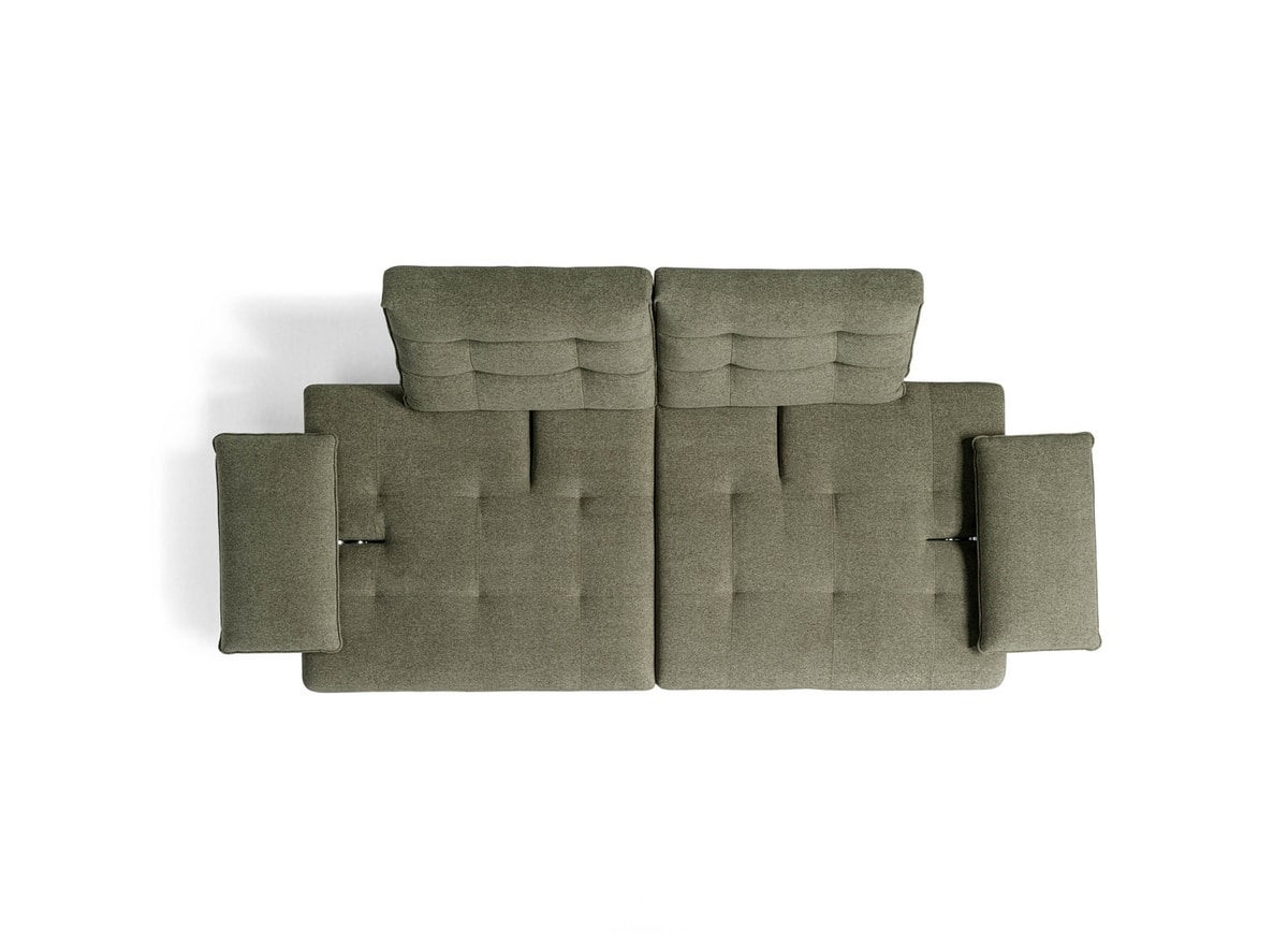 Bucci, Sofa with ergonomic design