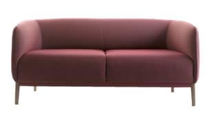 Cape sofa, Soft sofa in simple style, visible stitching