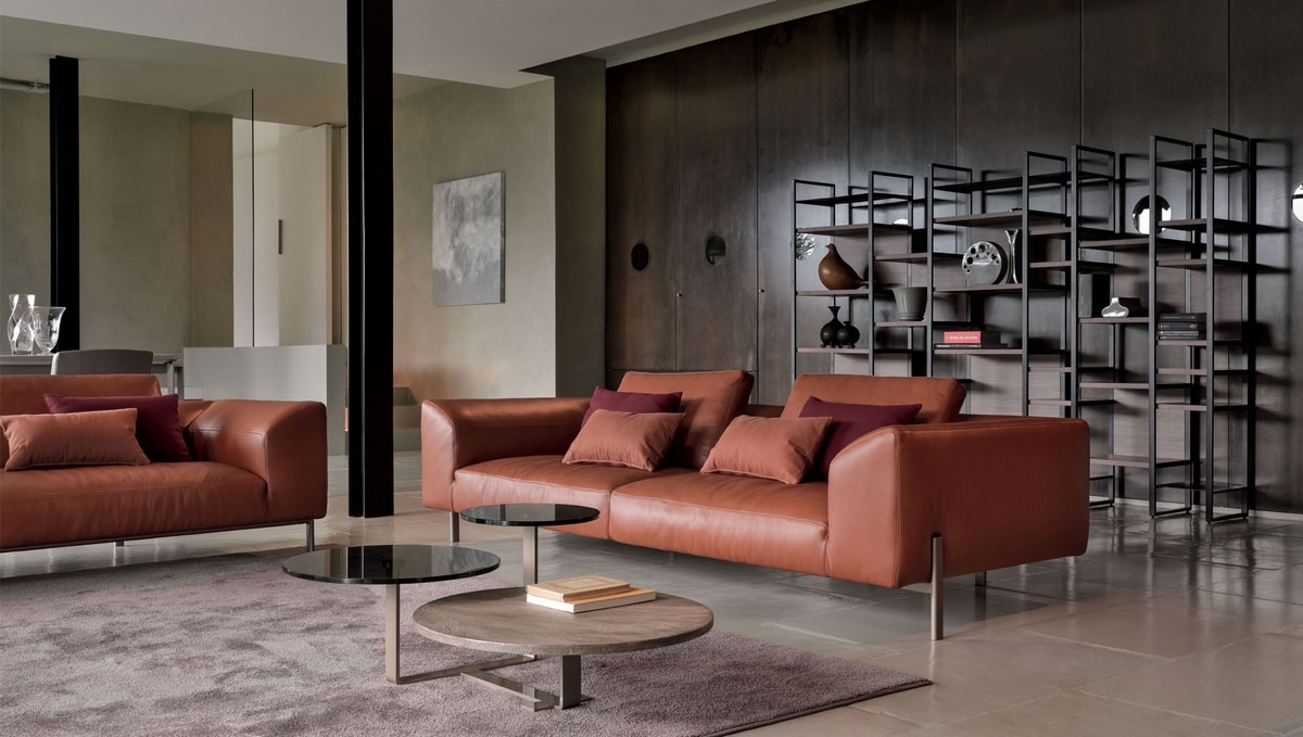 Diva Art. 703, Sofa with simple and contemporary lines