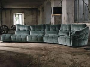 EVER, Modular sofa, covered in fabric