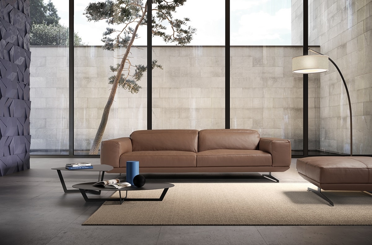 Gloria, Relaxing sofa with an industrial style