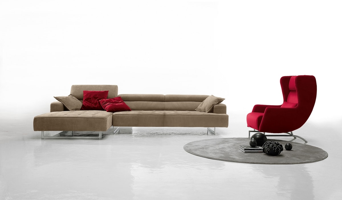 Malaga, Elegant and comfortable sofa