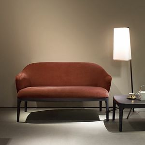 Manda sofa, 2-seater sofa upholstered in fabric