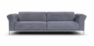 Moma, 2-seater fabric sofa