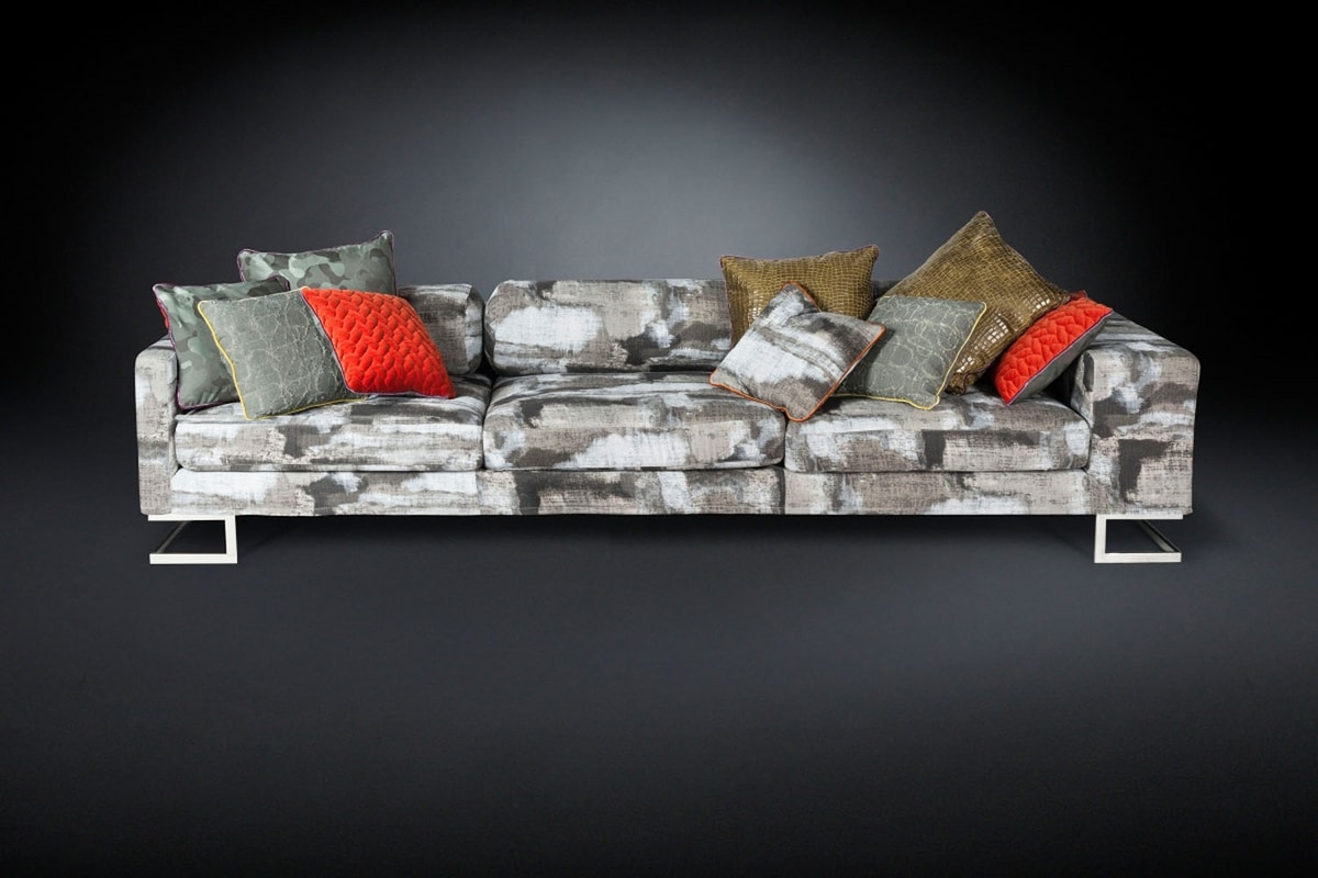 New York Bis, Linear sofa with removable cover