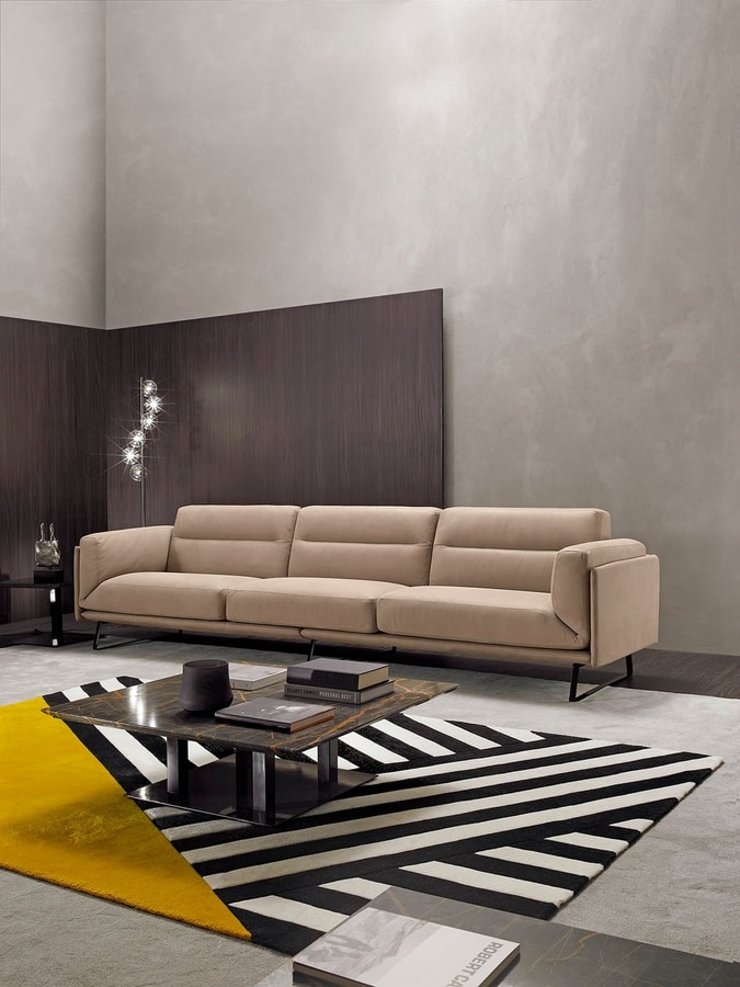 Palco, Sofa with a strong and clean line
