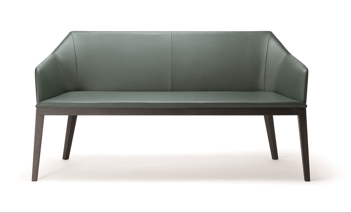 ROCK SOFA 020 D, Modern sofa, with solid wood legs