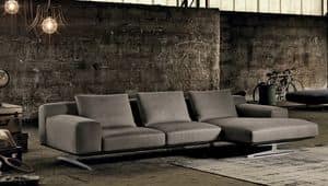 SOFT LEVI 2, 3 seater sofa, leather