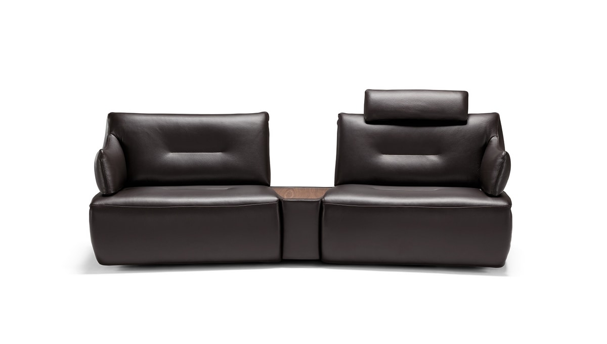 Speciale, Relax sofa with double recliner mechanism