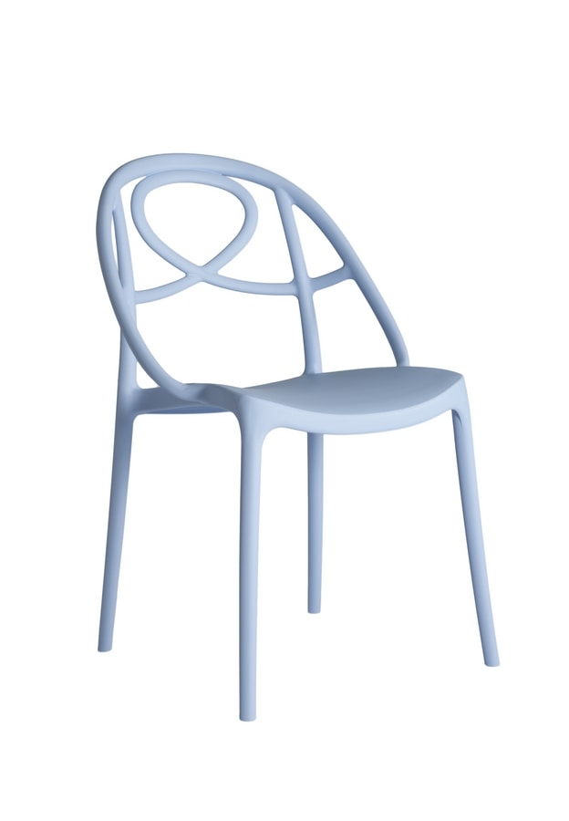 Etoile, Stackable chair in polypropylene