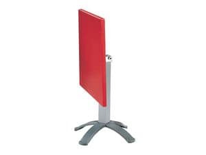 Table 80x80 cod. 23/BG4P, Folding table in polymer and aluminum, for external