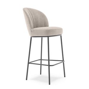 Rose 03985L, Metal stool, with comfortable padded seat