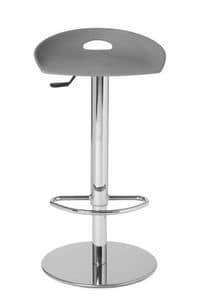 Anny 330, Upholstered stool with gas lift, for bars and pubs