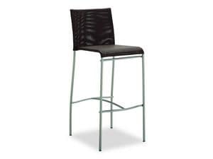 SG 362, Stool with brushed metal base, for Kitchen