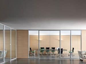 Walltech, Standing partition wall, easy installation
