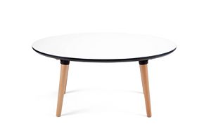 Art. 784 Copenaghen, Low table, elliptical, with Nordic design